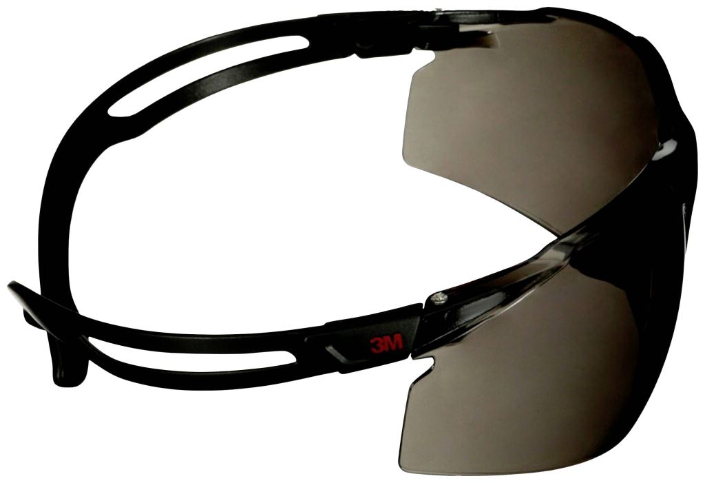 3M SecureFit SF502SGAF-BLK védőszemüveg, párásodásmentes, szürke lencse, fekete