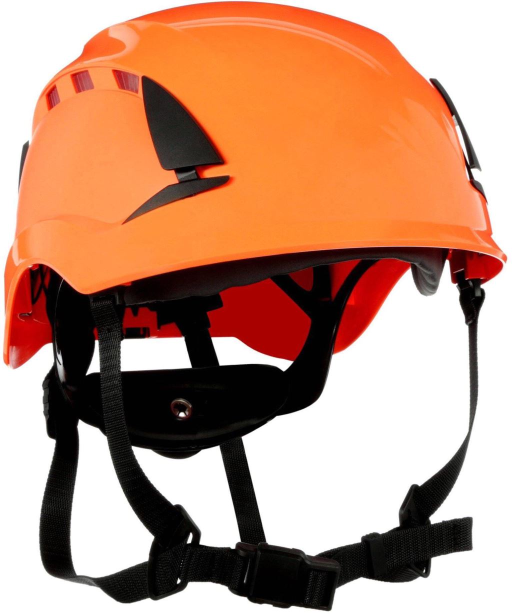 3M SecureFit X5007VE-CE védősisak UV érzékelővel, szellőzőrésekkel, narancssárga