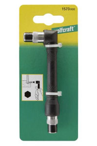 Wolfcraft kézi sarokcsavarhúzó 2 db bitbefogóval (1573000)
