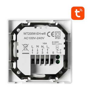 Avatto WT200-BH-3A Wi-Fi Tuya termosztát
