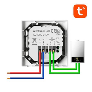 Avatto WT200-BH-3A Wi-Fi Tuya termosztát