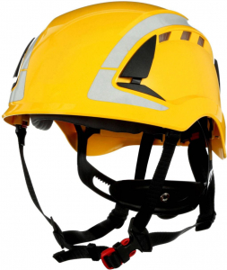 3M SecureFit X5002V-CE védősisak UV érzékelővel, fényvisszaverővel, sárga