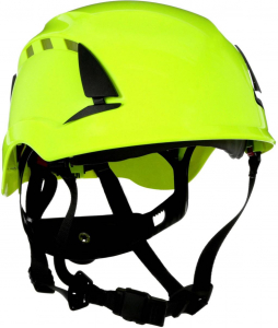 3M SecureFit X5014VE-CE védősisak UV érzékelővel, szellőzőrésekkel, neonzöld