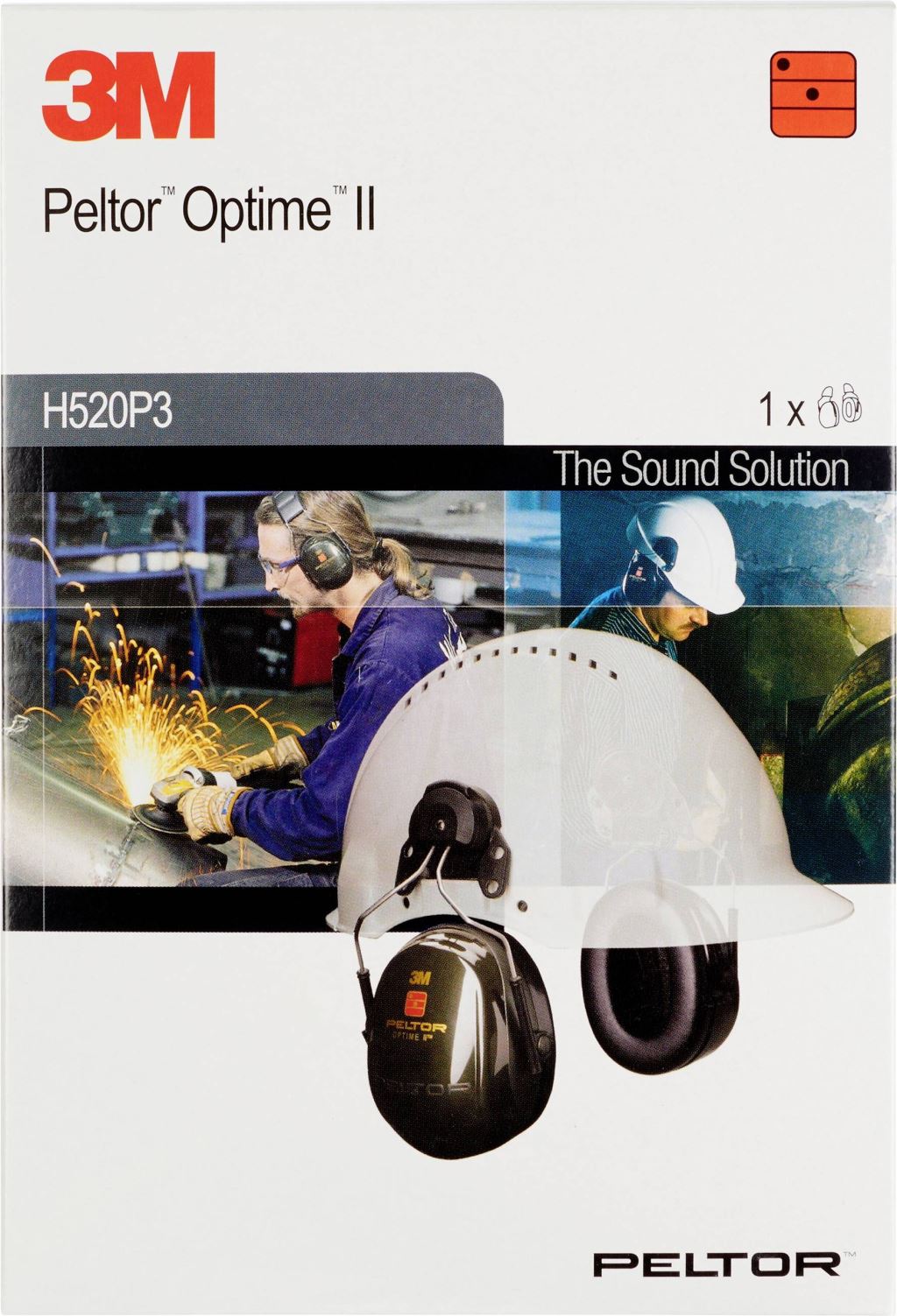 3M Peltor Optime II H520P3E1 hallásvédő fültok, 30 dB