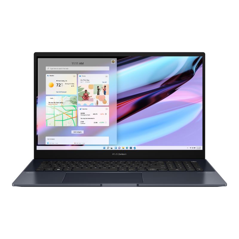 ASUS Zenbook Pro 17 UM6702RA-M2108W Laptop Win 11 Home fekete