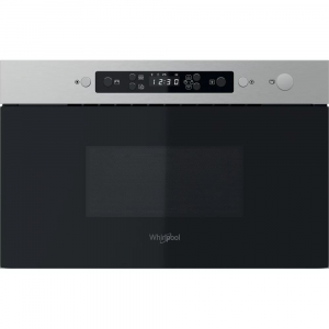Whirlpool MBNA910X be&eacute;p&iacute;thető mikrohull&aacute;m&uacute; s&uuml;tő fekete-sz&uuml;rke