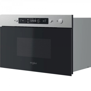Whirlpool MBNA910X be&eacute;p&iacute;thető mikrohull&aacute;m&uacute; s&uuml;tő fekete-sz&uuml;rke