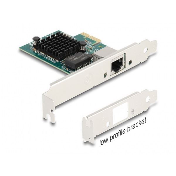 DeLock Gigabit PCIe 1 portos hálózati kártya (88204)