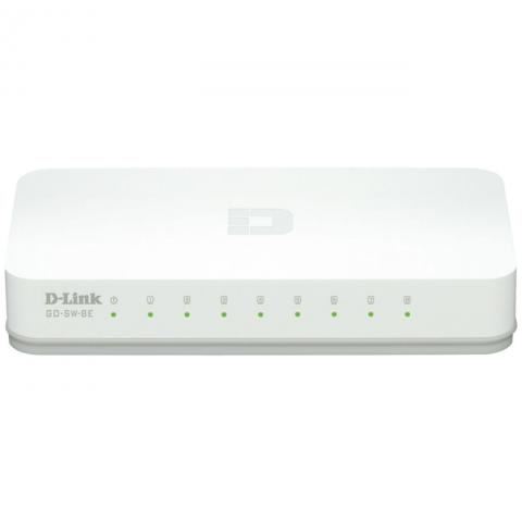 D-Link 8 portos Ethernet Switch (GO-SW-8E/E)