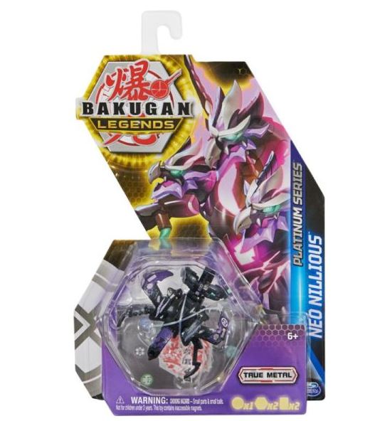 Bakugan Legends: Platinum széria - Neo Nillious fekete (20140302)