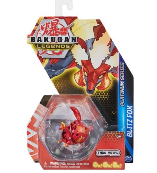 Bakugan Legends: Platinum széria - Blitz Fox piros (20140305)