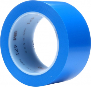 3M 471BL50 vinil ragaszt&oacute;szalag, k&eacute;k, 33 m x 50 mm