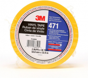 3M 471G50IW vinil ragasztószalag, sárga, 33 m x 50 mm