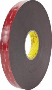 3M VHB 5962F/1233 ragasztószalag, fekete, 33 m x 12 mm
