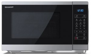 Sharp YC-MG252AE-S  mikrohullámú sütő fekete-ezüst