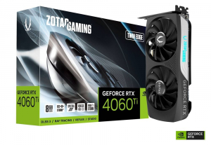 Zotac GeForce RTX 4060 Ti 8GB Twin Edge videokártya (ZT-D40610E-10M)
