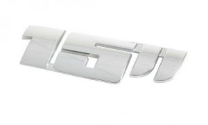 Lampa 15" króm dekor embléma (0107315)