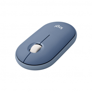 Logitech M350 Pebble vezeték nélküli egér áfonya színű (910-006753)