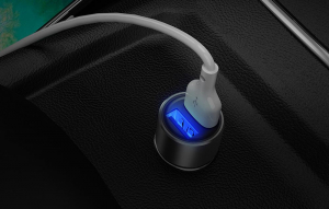 Remax RCC220 autós töltő 2x USB-A fekete