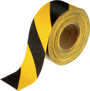 3M AR1GS50 univerzális csúszásgátló bevonat, sárga-fekete, 20 m x 50 mm