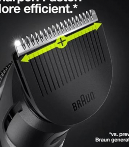 Braun BT 3324 szakállvágó fekete