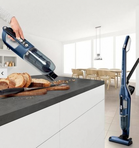 Bosch BCH3P255 akkumulátoros álló porszívó kék