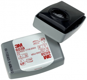 3M 6038 P3R részecskeszűrő aktív szénnel, 20 db