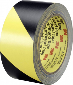 3M 57025033 biztonsági jelölőszalag, fekete-sárga, 33 m x 50 mm