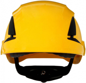 3M SecureFit X5502V-CE-4 v&eacute;dősisak UV &eacute;rz&eacute;kelővel, s&aacute;rga