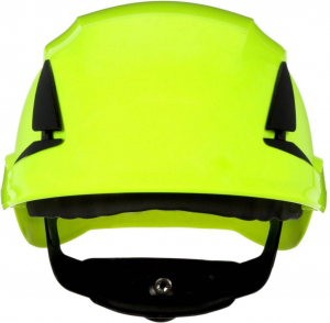 3M SecureFit X5514NVE-CE-4 védősisak UV érzékelővel, neonzöld