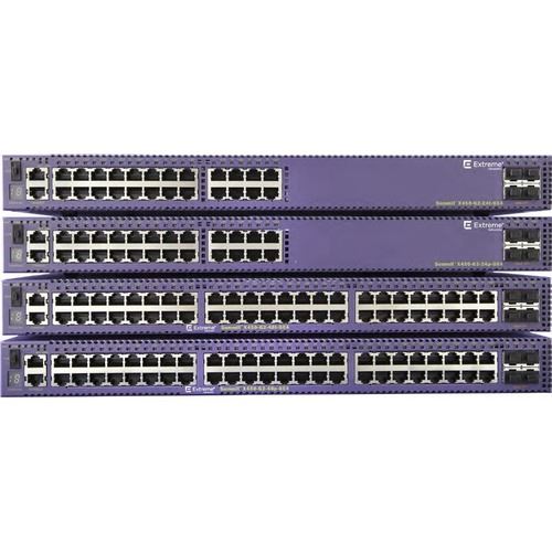Extreme Networks X450-G2 X450-G2-48p-10GE4 48 portos menedzselhető POE+ Ethernet Switch (16179)