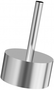TOOLCRAFT meleglevegő fúvóka 6 mm, hossza 36.5 mm (RST-280HT3)