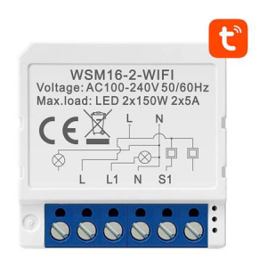 Avatto WSM16-W2 TUYA ZigBee Intelligens kapcsoló modul