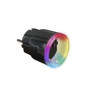 Shelly Plus Plug S Wi-Fi-s okoskonnektor fogyasztásmérővel fekete (3800235265628)
