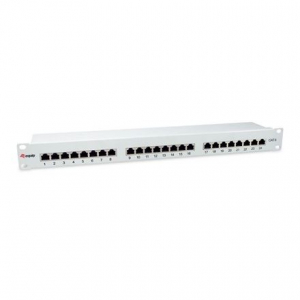 Equip Patch Panel 24 port, Cat6, 1U, &aacute;rny&eacute;kolt, 19" sz&uuml;rke (326325)