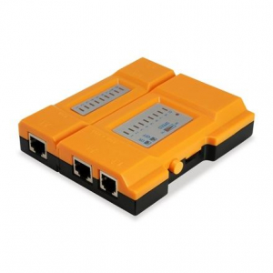 Equip K&aacute;belteszter (T&aacute;vir&aacute;ny&iacute;t&oacute;, USB, RJ11/RJ12/RJ45) (129967)