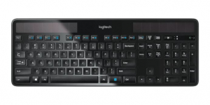 Logitech K750 vezeték nélküli napelemes UK billentyűzet grafitszínű (920-002929)