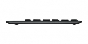Logitech K750 vezeték nélküli napelemes UK billentyűzet grafitszínű (920-002929)