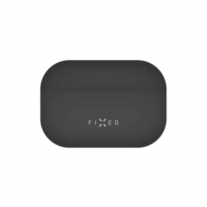 FIXED Silky Apple AirPods Pro tok fekete (FIXSIL-754-BK)
