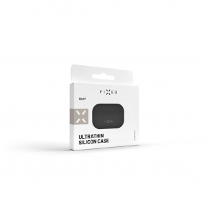 FIXED Silky Apple AirPods Pro tok fekete (FIXSIL-754-BK)