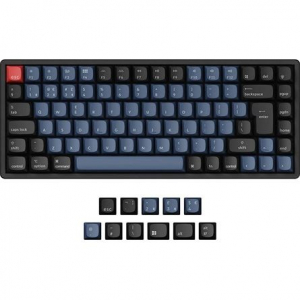 Keychron K2 Pro RGB angol gaming Hot-swap Gateron G Pro Red mechanikus Bluetooth / USB billentyűzet (Aluminum frame) (K2P-J1-UK)