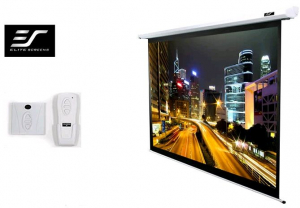 Elite Screen 90" (16:10) Spectrum Electric90X Projektor V&aacute;szon Feh&eacute;r