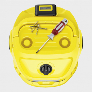 Karcher WD 2-18 nedves-száraz porszívó, akku nélkül (1.628-500.0)