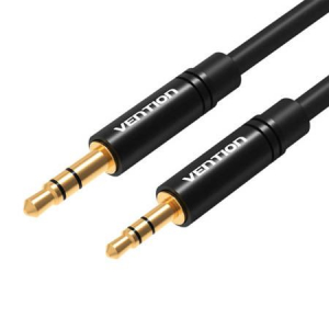 Vention 3,5mm jack - 2,5mm jack kábel 0.5m fekete (BALBD)