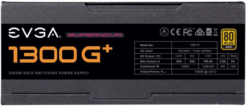EVGA SuperNOVA 1300 G+ 1300W moduláris tápegység (220-GP-1300-X2)
