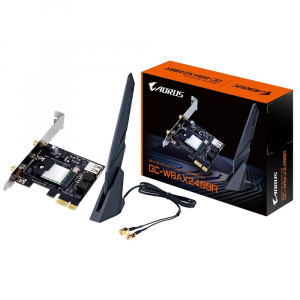 Gigabyte vezeték nélküli PCIExpress hálózati kártya (GC-WBAX2400R)