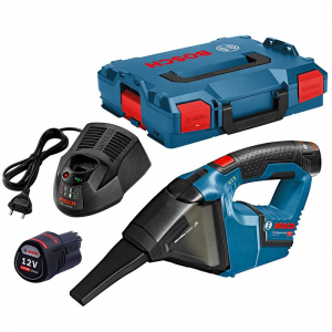 Bosch Professional GAS 12 V akkus porszívó 2dfb 3.0Ah-s akkuval (csak készülék) (06019E3003)