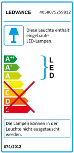 Ledvance Orbis 21W/2700-6000K/1400lm/IP20/410mm kapcsolóval szabályozható mennyezeti LED lámpa (4058075259812)