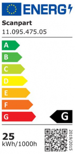 Scanpart 25W 300°C 2db-os sütőlámpa izzókészlet (1109547505)