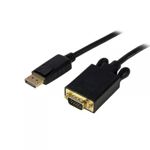 Startech.com DisplayPort - VGA kábel 3m fekete (DP2VGAMM10B)